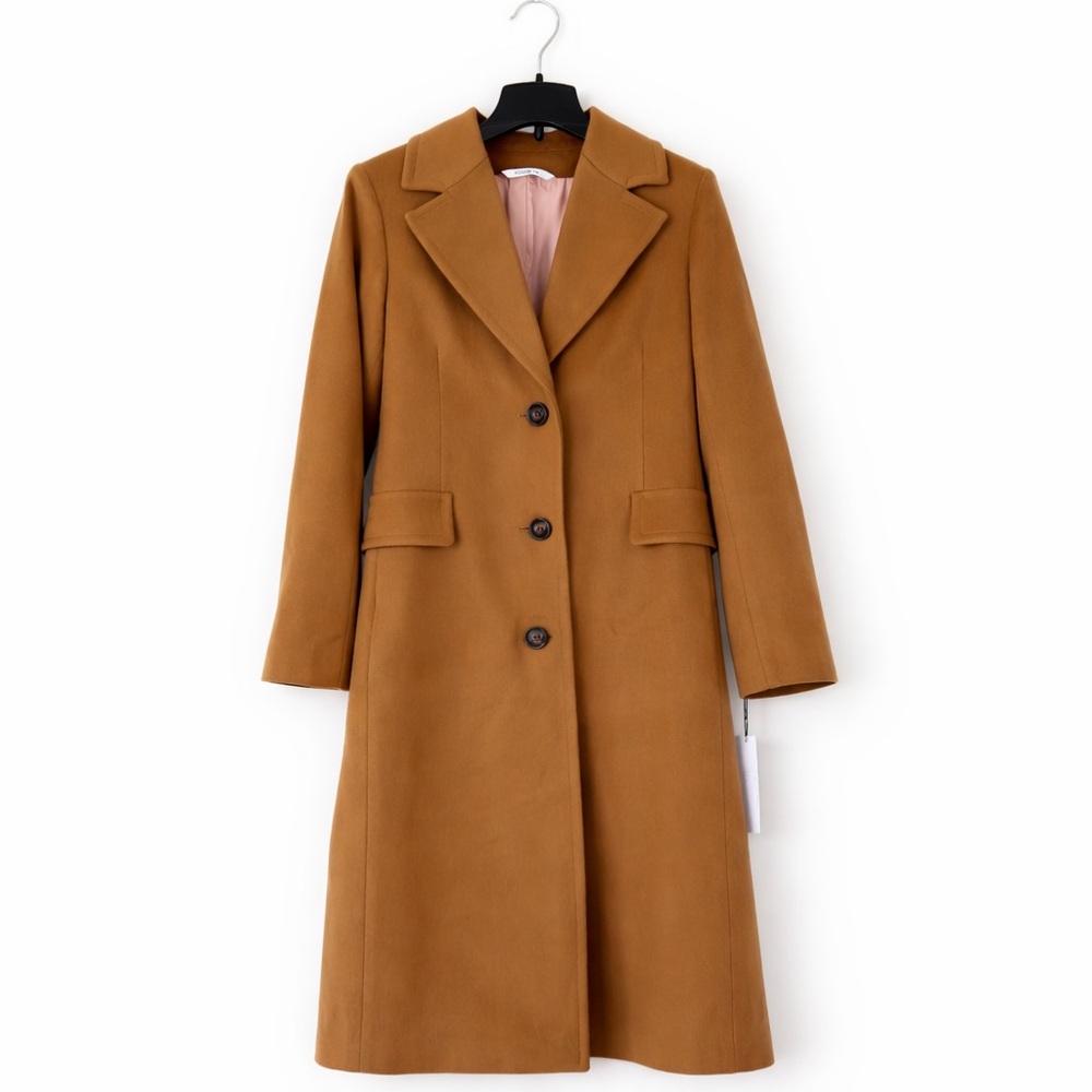 Fleurette Longline Wool Coat NWT